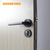 Southeast Asia Special Style Arc Groove Line WPC Waterproof Paint Free Finish Door