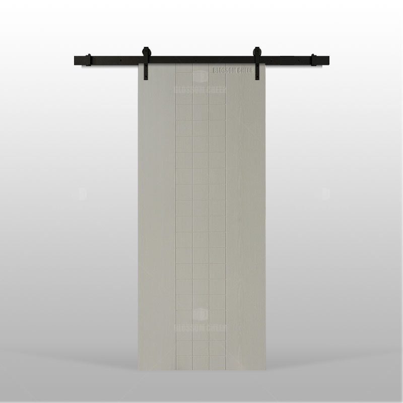 Customize patchwork groove line-Barn door