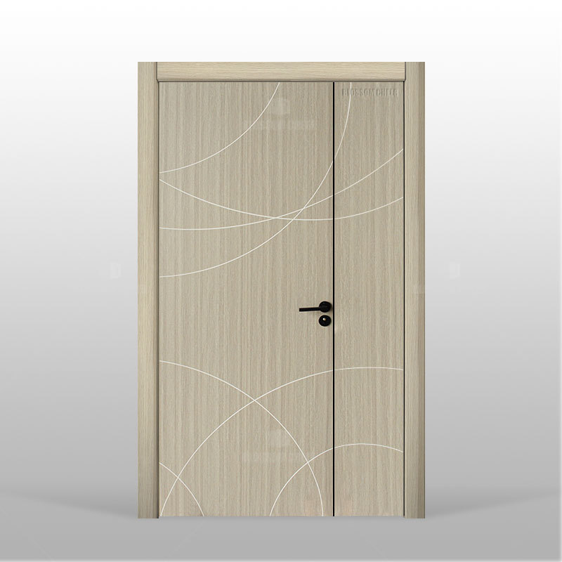 Double unequal door