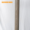 Europe Vintage Flat WPC Environmental-Friendly Paint Free Finish Door For Kitchen
