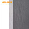 European Shiny Aluminum Strip Carbon Crystal Paint Free Wooden Door For Villa