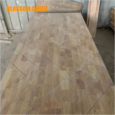 French Special Style White Groove Line Paint Ghost Wooden Door For Hotel Project