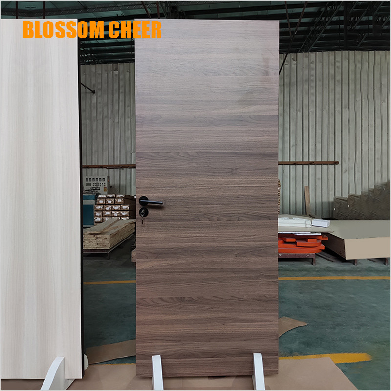 Flat Melamine Door Design Customize