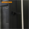 American Modern BLOSSOM CHEER Galvanized Steel Front Metal Door For Villa Project.