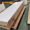 Chinese Style Conventional White Flat HPL Fireproof Wooden Door For Office Project