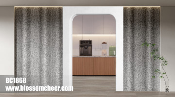 American Fresh Style BLOSSOM CHEER White HPL Wooden Pass Sleeve For Office Project