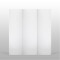 Chinese Fresh Style White HPL Wooden Fireproof Wainscoting For Office Project