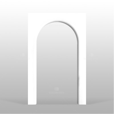 American Fresh Style BLOSSOM CHEER White HPL Wooden Pass Sleeve For Office Project