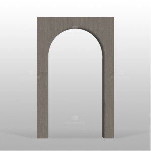 European Modern Style Carbon Crystal Wooden Pass Sleeve For Office Project