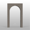 European Modern Style Carbon Crystal Wooden Pass Sleeve For Office Project