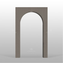 European Modern Style Carbon Crystal Wooden Pass Sleeve For Office Project