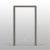 European Modern Style Carbon Crystal Wooden Pass Sleeve For Office Project