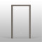 European Modern Style Carbon Crystal Wooden Pass Sleeve For Office Project