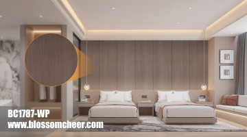 American Modern High-end Regular Wood Veneer Paint Wainscoting For Hotel Project