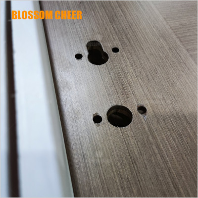 American Luxury Wood Veneer Painted Soundproof Wooden Door For Hotel Project