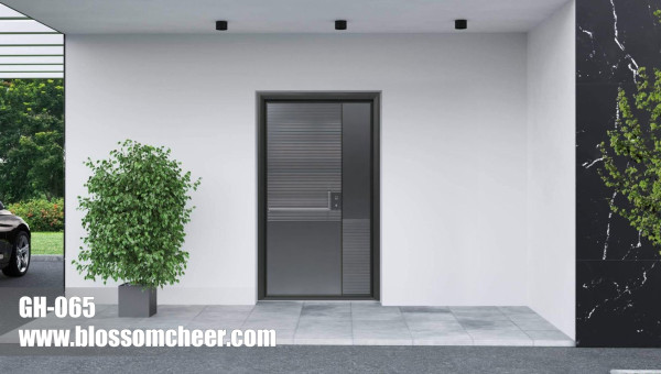 American Traditional High Strength Cast Aluminum Armored Door For Villa Project