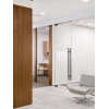 European Style Technology Veneer Paint Wooden Wainscoting For Office Project