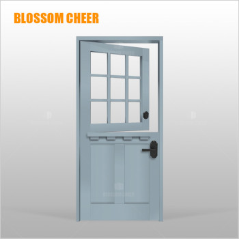 European Classical Customized Painted Wooden Stable Door For Villa Project