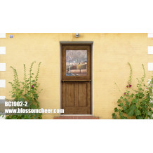 European Traditional Style Wood Veneer Painted Stable Door For Villa Project