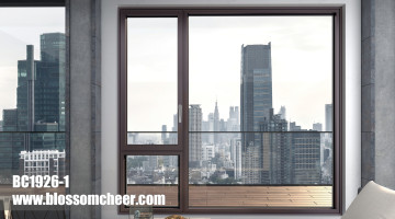 Chinese Modern Style Aluminum Tilt&turn Window For Apartment Project