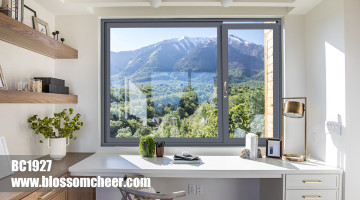 European Simple Style Aluminum Tilt&turn Windows For Villa Project