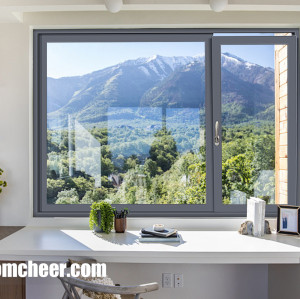 European Simple Style Aluminum Tilt&turn Windows For Villa Project