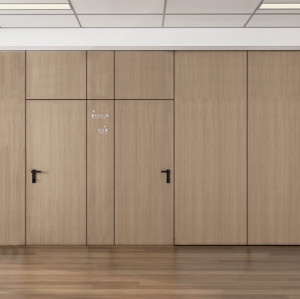 American Modern High-end Regular Wood Veneer Paint Wainscoting For Hotel Project