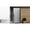 Premium 304 stainless steel dual-color glass doors for interior & exterior, meeting global B2B needs