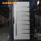 Premium 304 stainless steel dual-color glass doors for interior & exterior, meeting global B2B needs