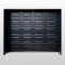 Chinese Modern Black Steel Automatic Rolling Shutter Garage Door For Office Project