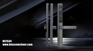 Electronic Door Smart App Digital Finger Print Short Handle Fingerprint Lock