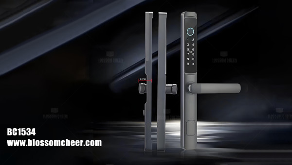 Electronic Door Smart App Digital Finger Print Short Handle Fingerprint Lock