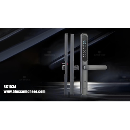 Electronic Door Smart App Digital Finger Print Short Handle Fingerprint Lock