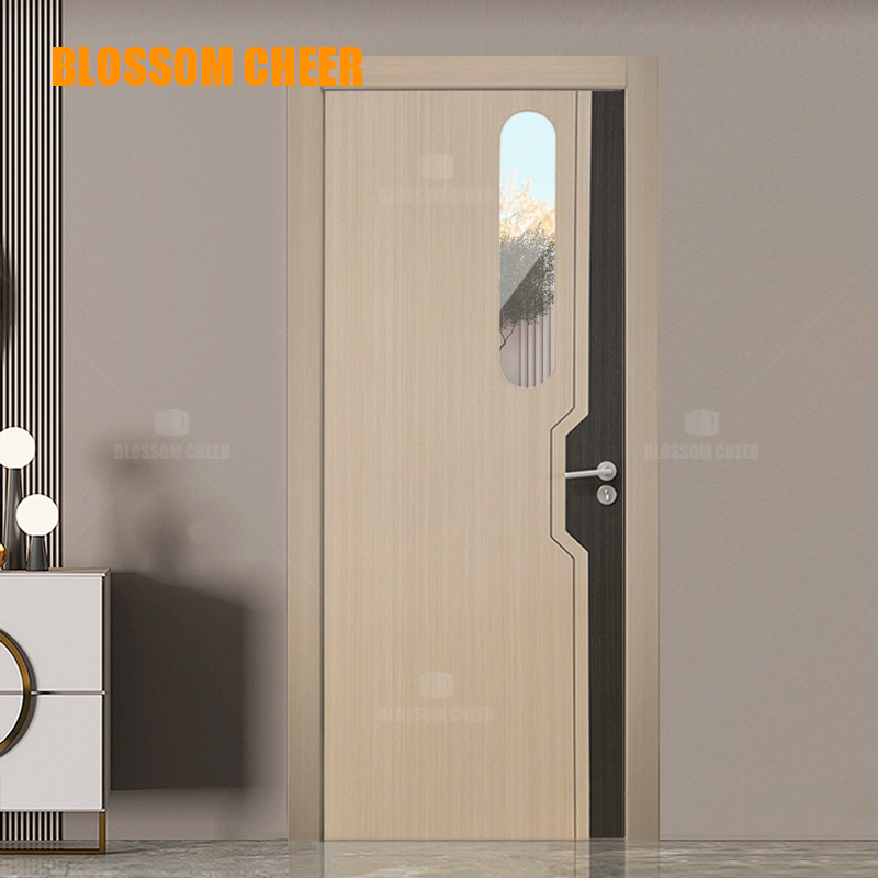 Carbon crystal paint free door