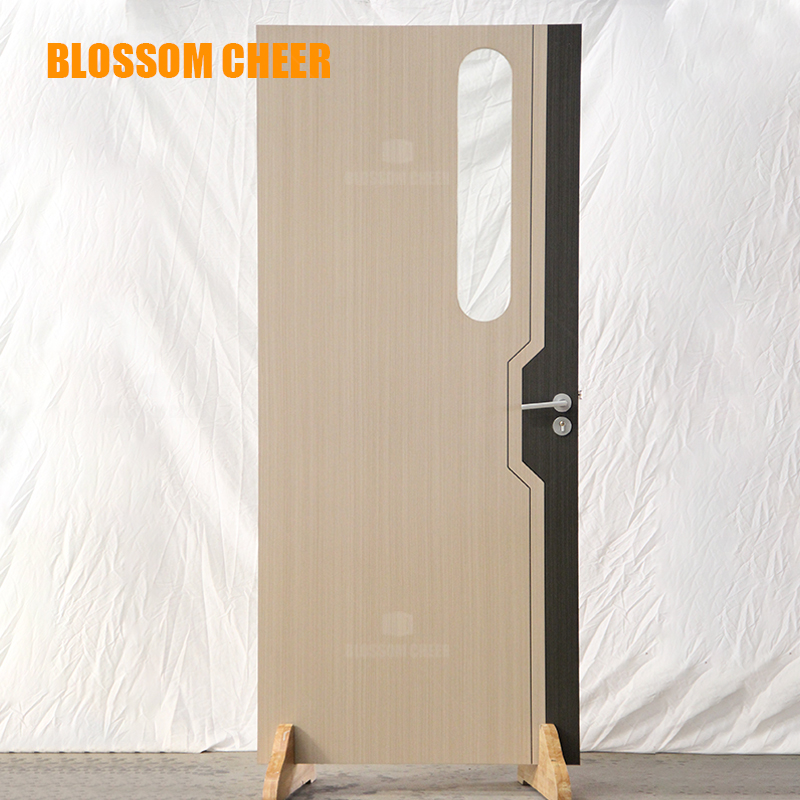 Carbon crystal paint free door