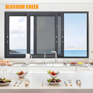 European Conventional Aluminum Alloy Sliding Window For Villa Project