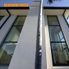 Nordic Original Style Natural Surface Aluminum Fixed Window For Hotel Project