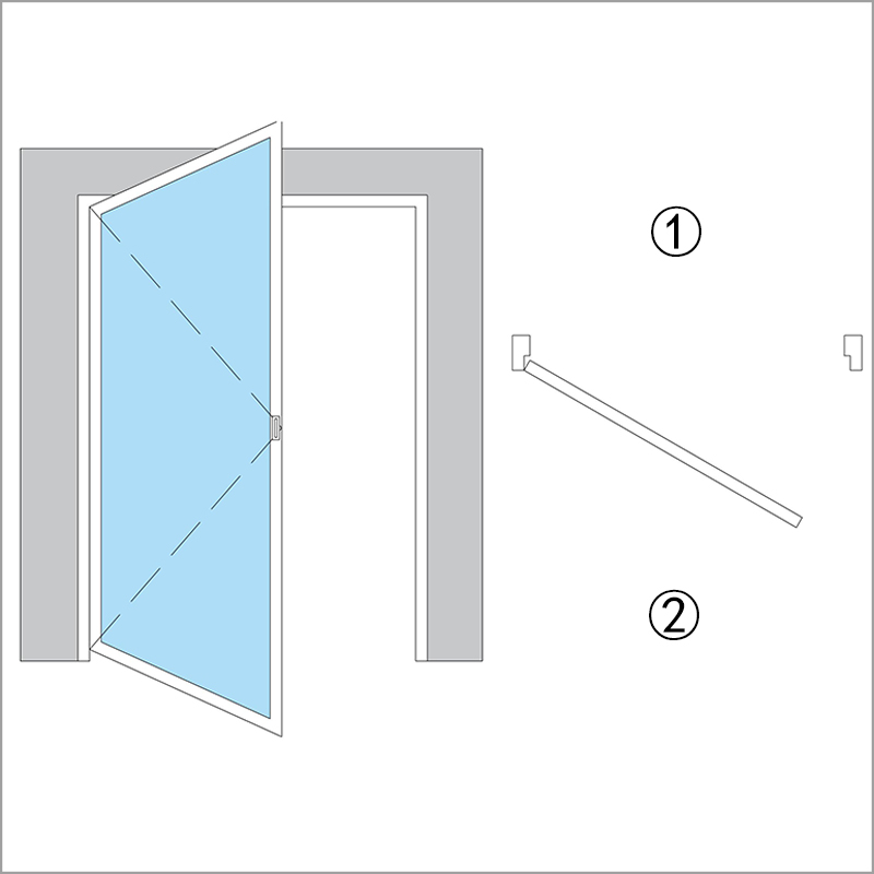 A3= Right Lock Outswing