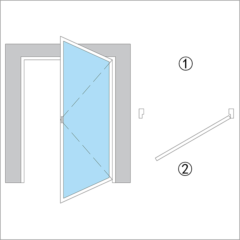 A4= Left Lock Outswing