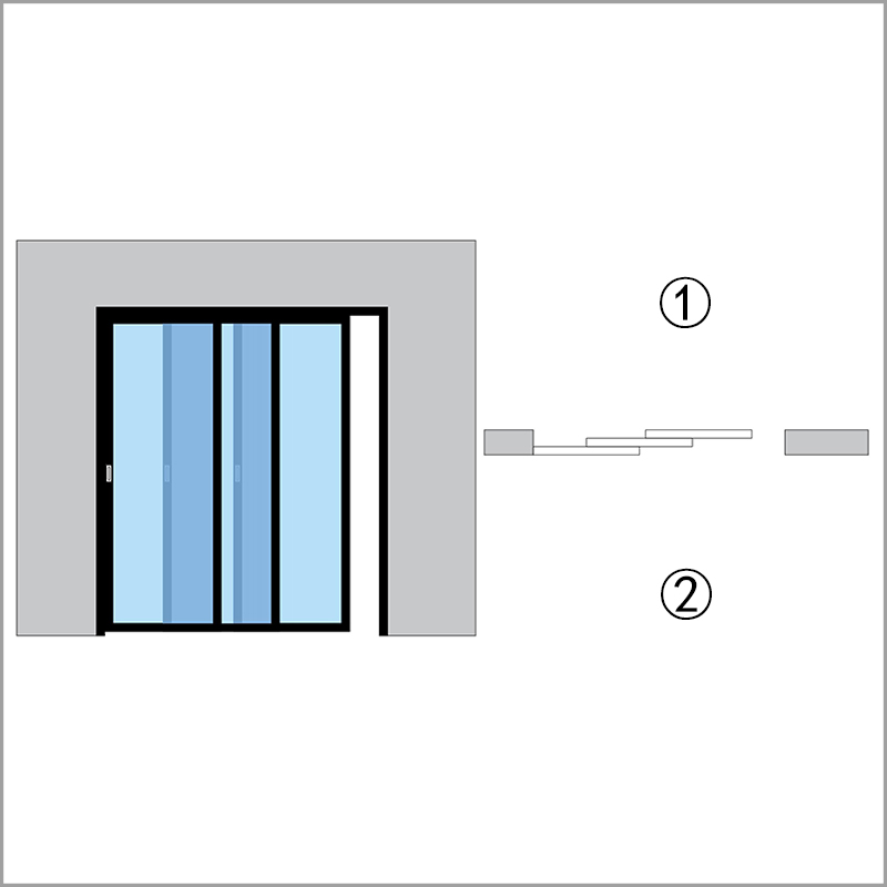 LS1=3 Linkage Door + Left Door Leat At Outside