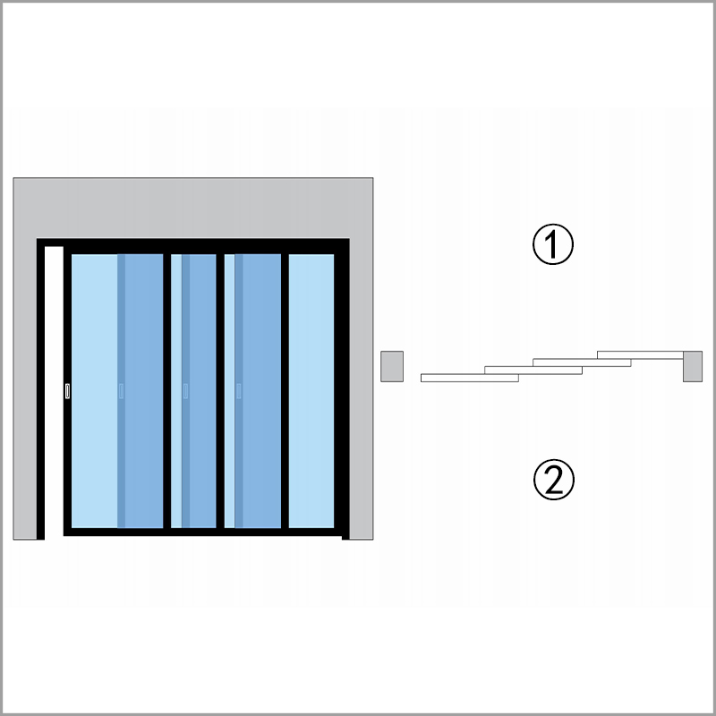 BFS1=4 Linkage 4 Doors + Left Door Leat At Outside