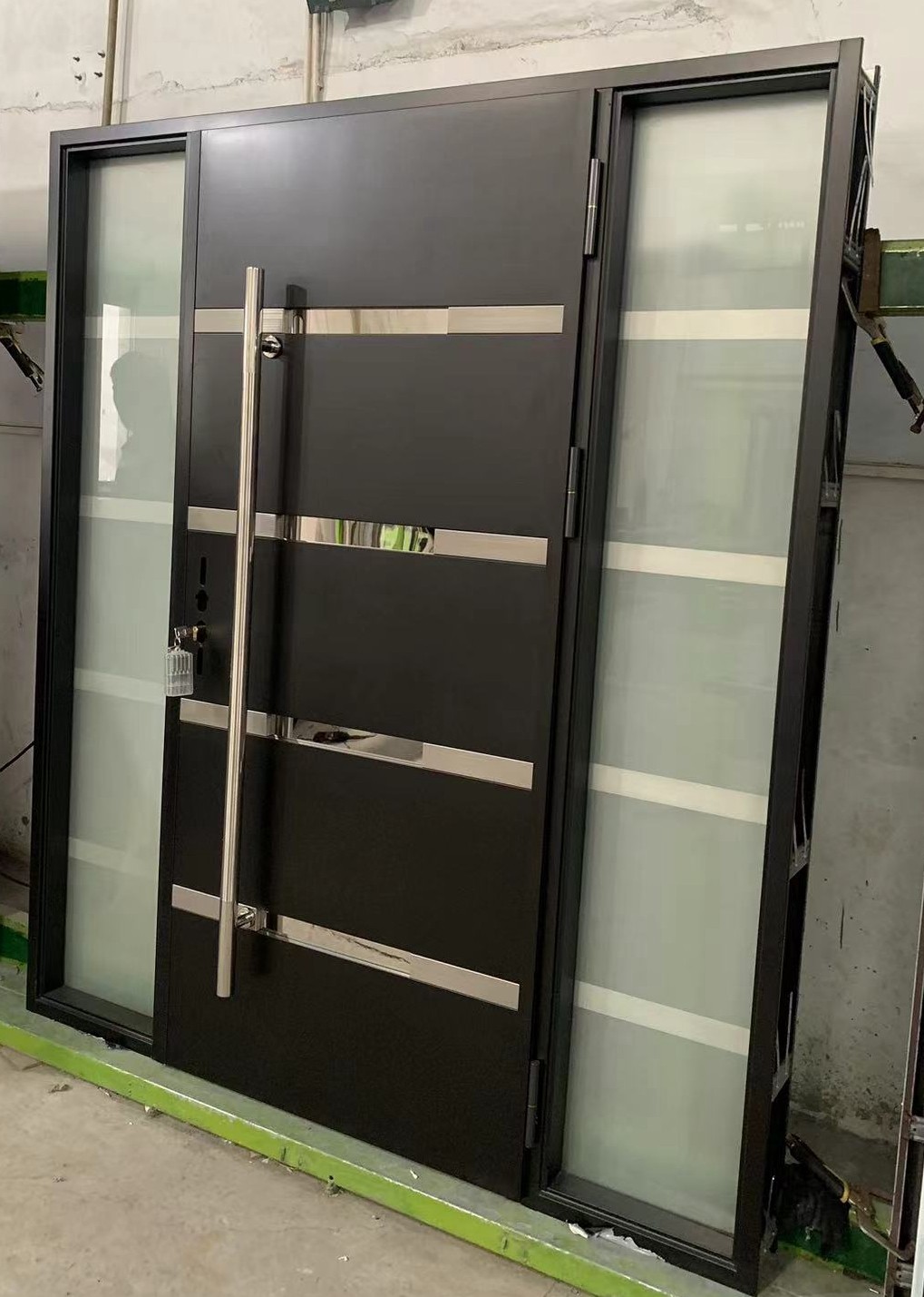 BC2100 Stainless steel door finish picture