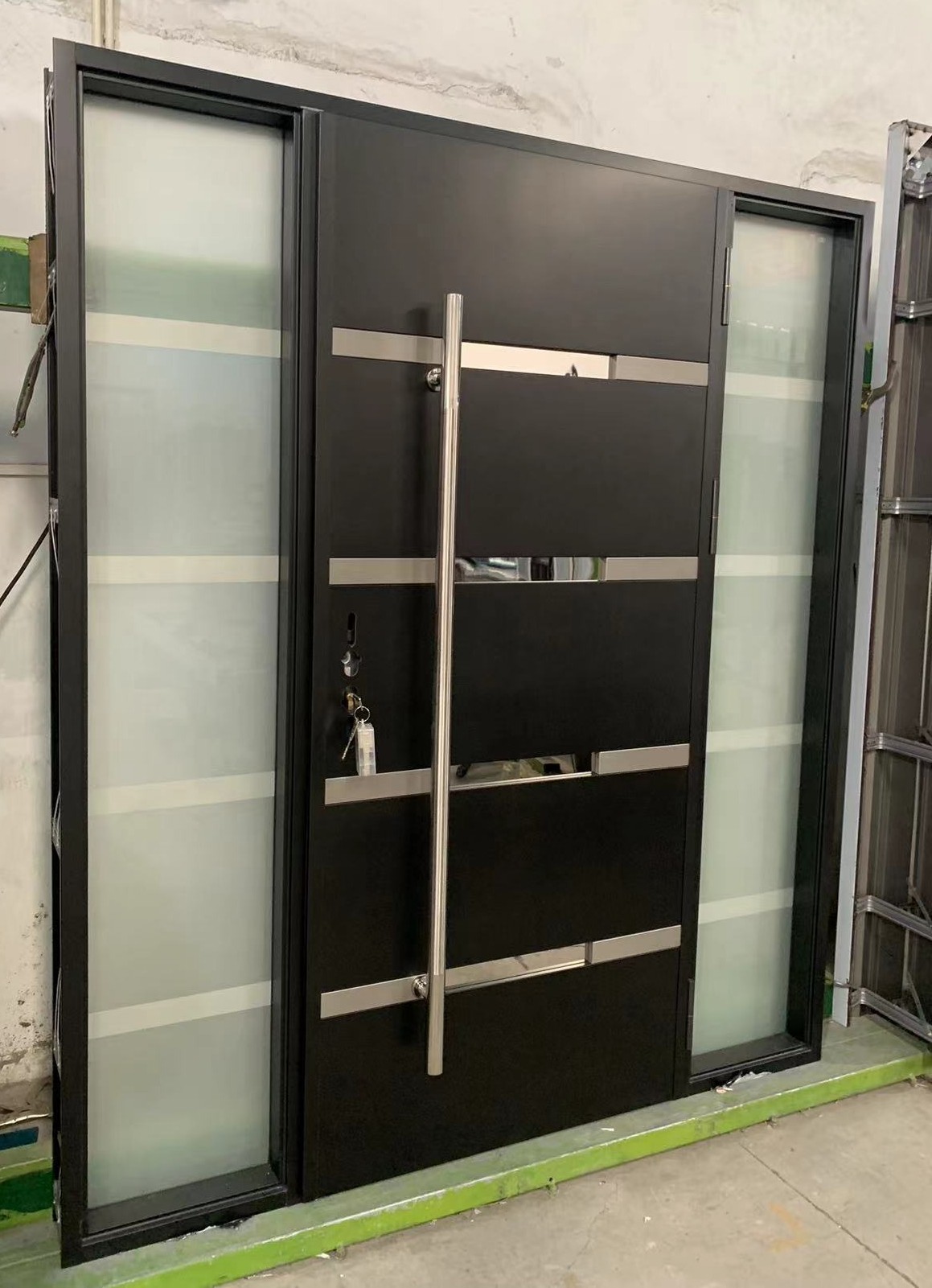 BC2100 Stainless steel door finish picture