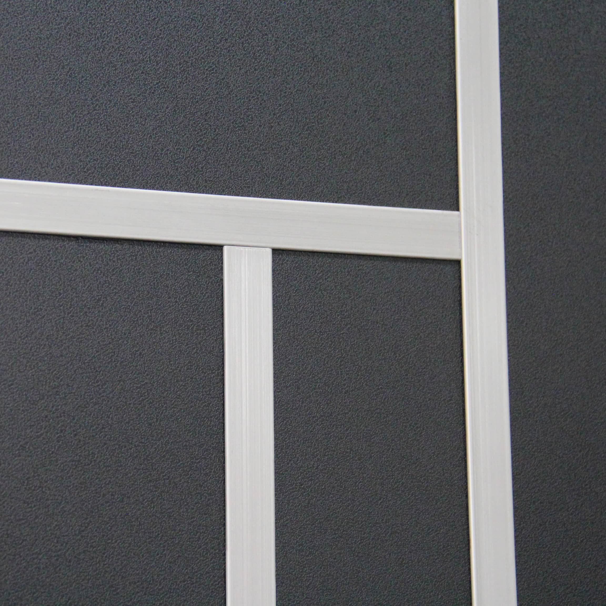 Stainless steel door decoration strip details