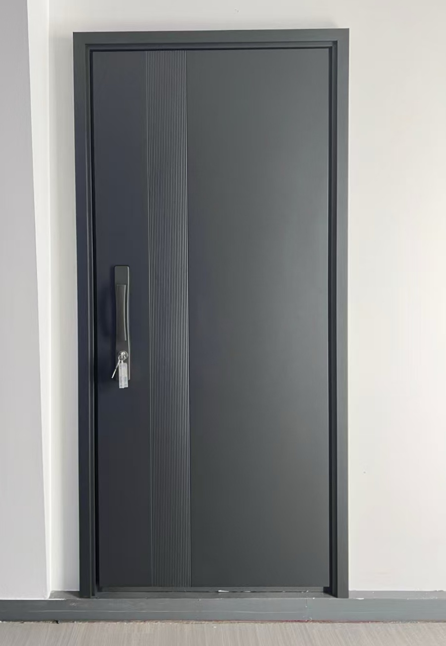 BC2081 security door after installation