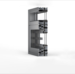 Chinese Modern Style Aluminum Tilt&turn Window For Apartment Project