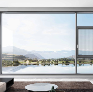European High-End Customized Aluminum Alloy Swing Window For Villa Project