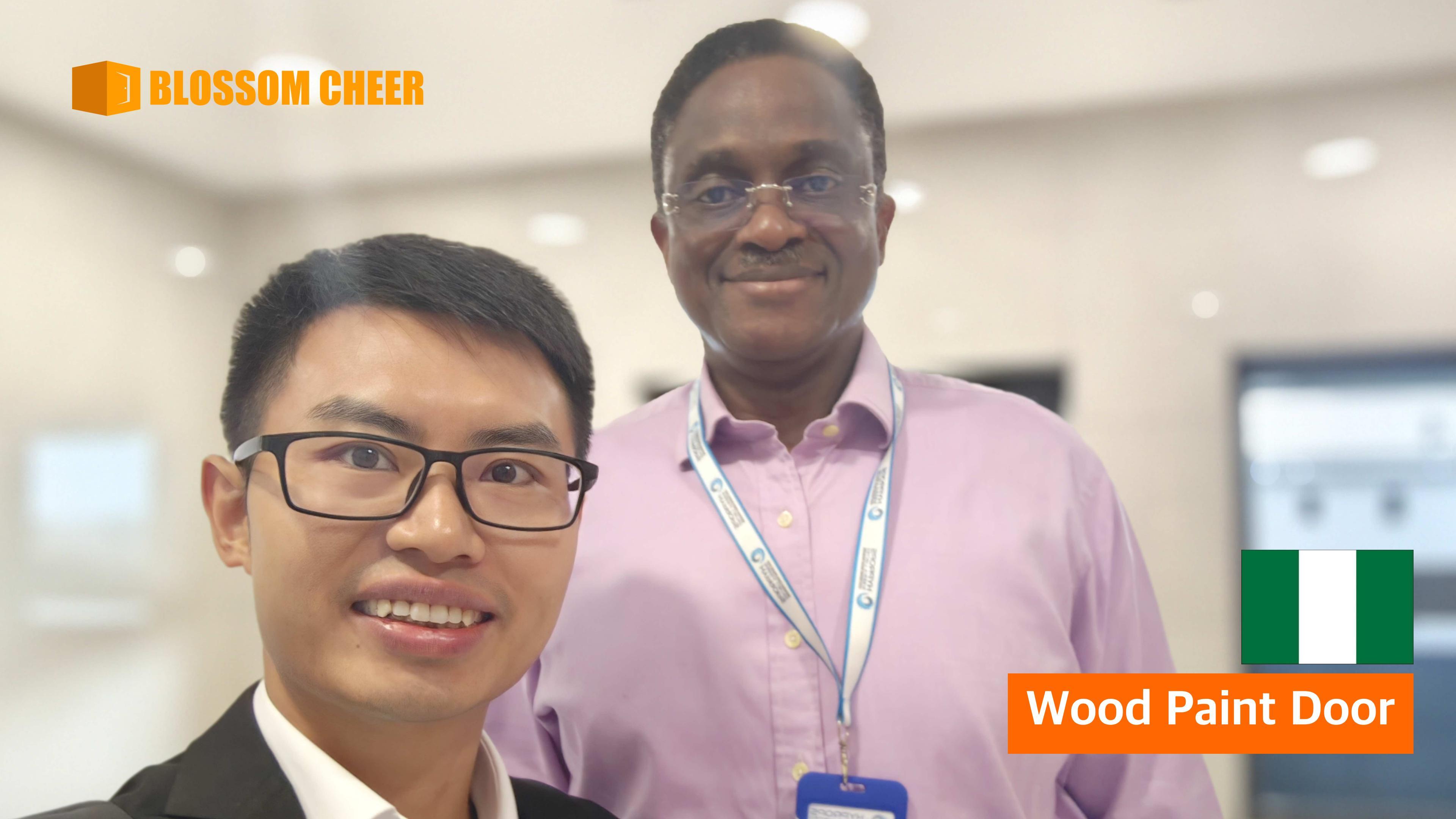 Customer Praise for Our High-Quality Painted Wooden Doors – A Success Story from Nigeria