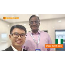 Customer Praise for Our High-Quality Painted Wooden Doors – A Success Story from Nigeria