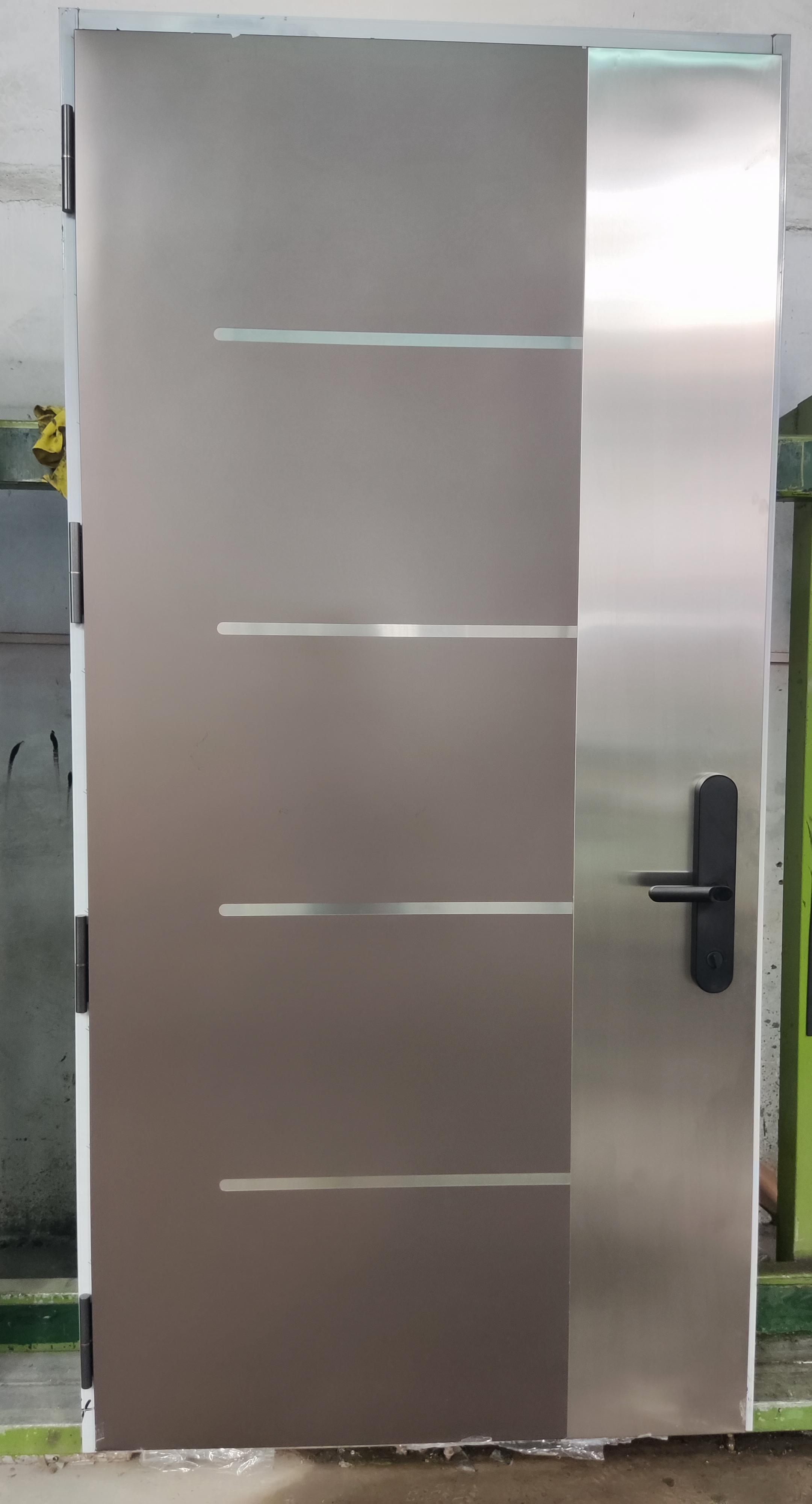 BC1400-Stainless Steel Colorblock Door